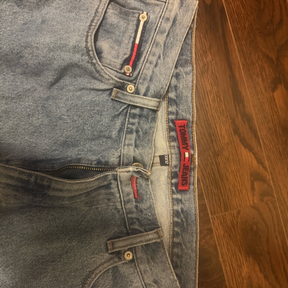 Vintage Tommy Jeans Light Blue Denim Jeans